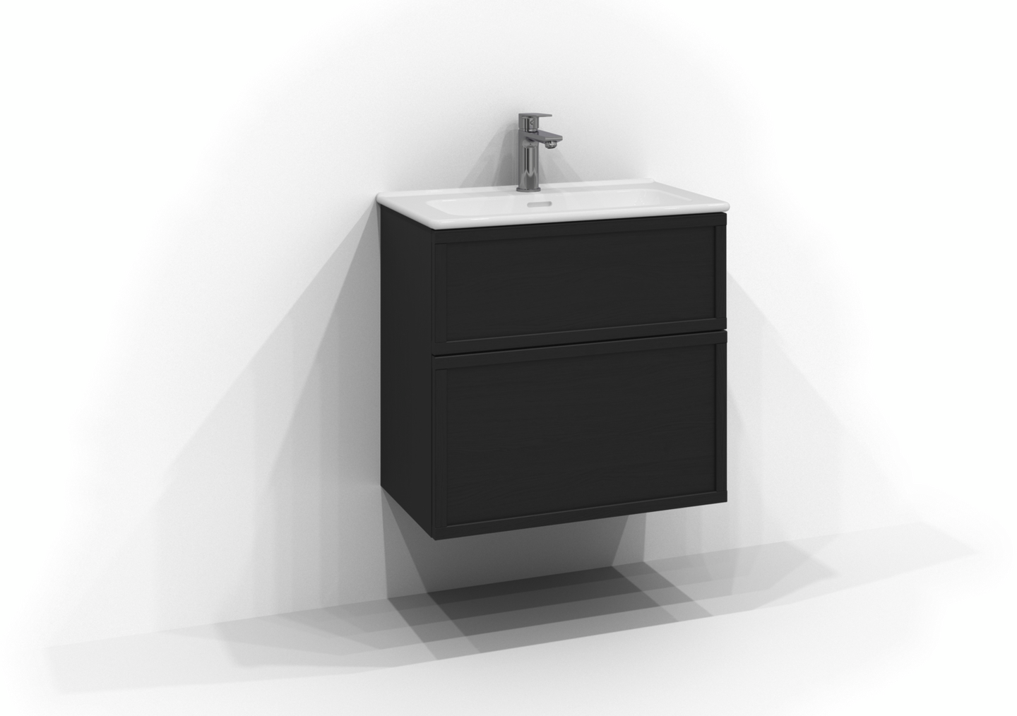 Allaskaappi Svedbergs Poem Kehys 2 laatikkoa ja push open