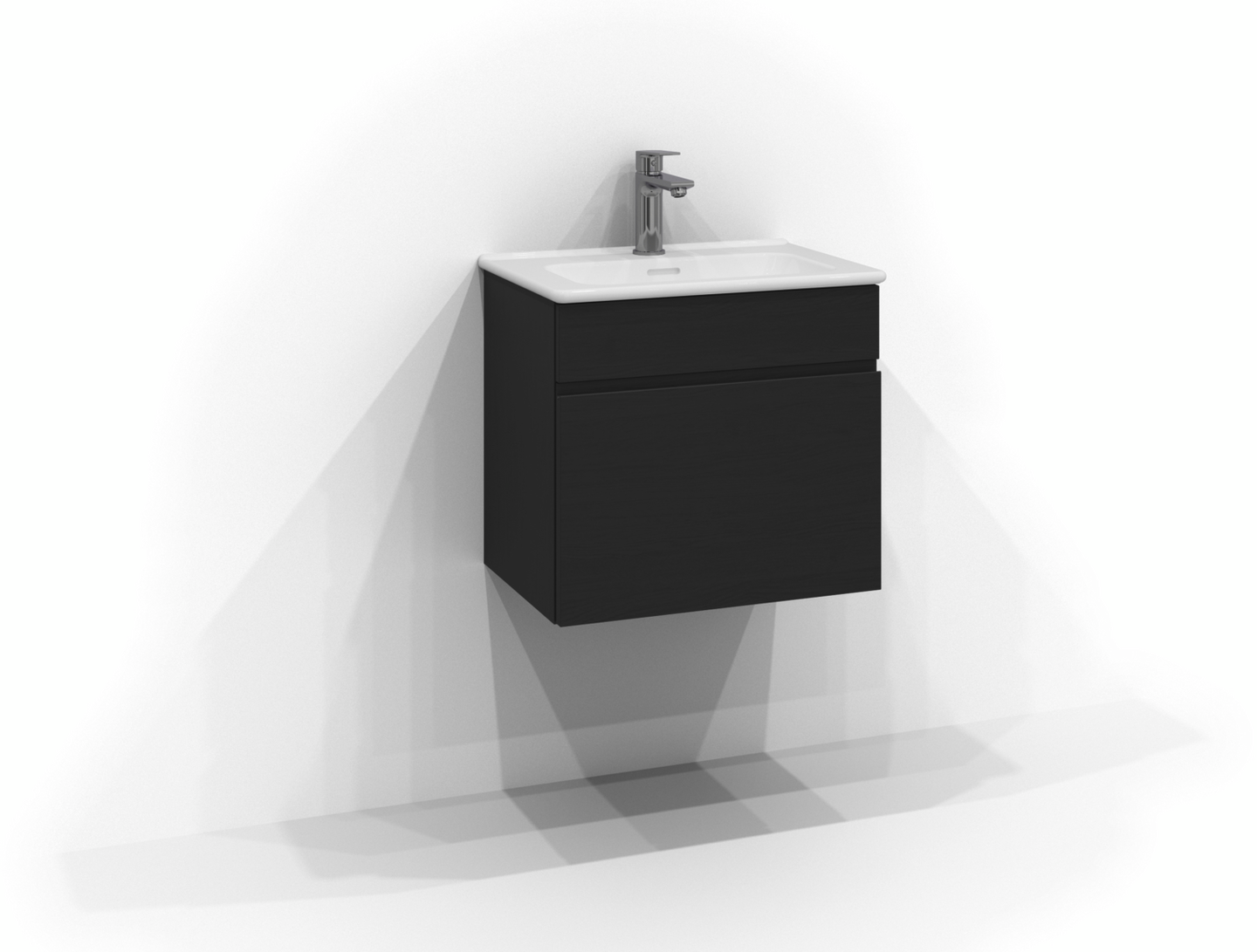 Allaskaappi Svedbergs Poem Profiili 1 laatikko ja integroitu vedin