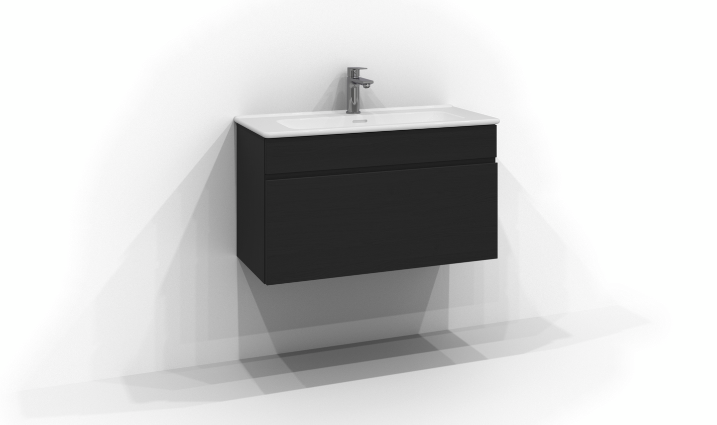 Allaskaappi Svedbergs Poem Profiili 1 laatikko ja integroitu vedin