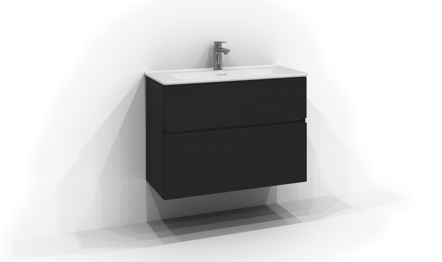 Allaskaappi Svedbergs Poem Profiili 2 laatikkoa ja integroitu vedin