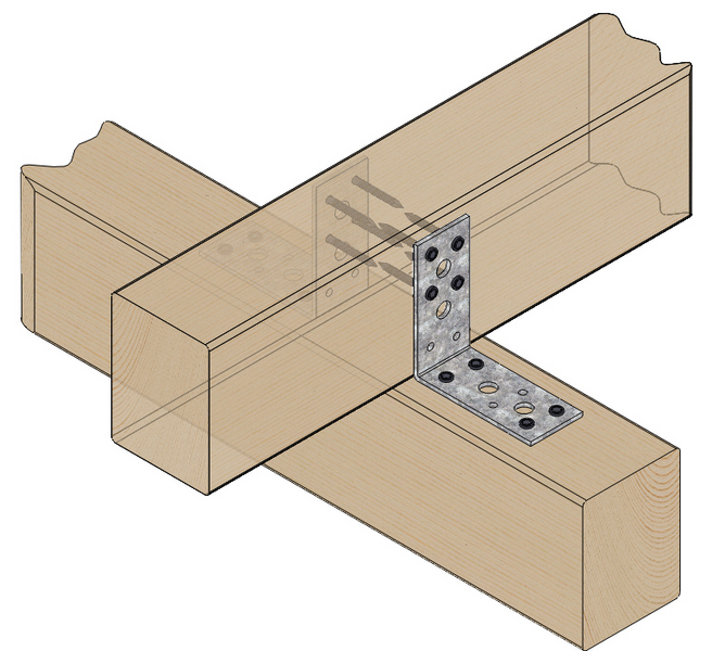 Kulmalevy Paslode 90X90X3X40mm 210088