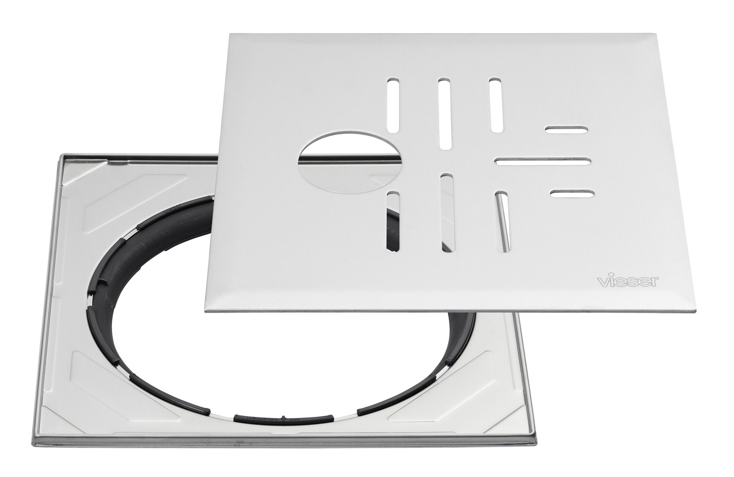 Neliökansi Vieser Classic 197x197 32mm reikä