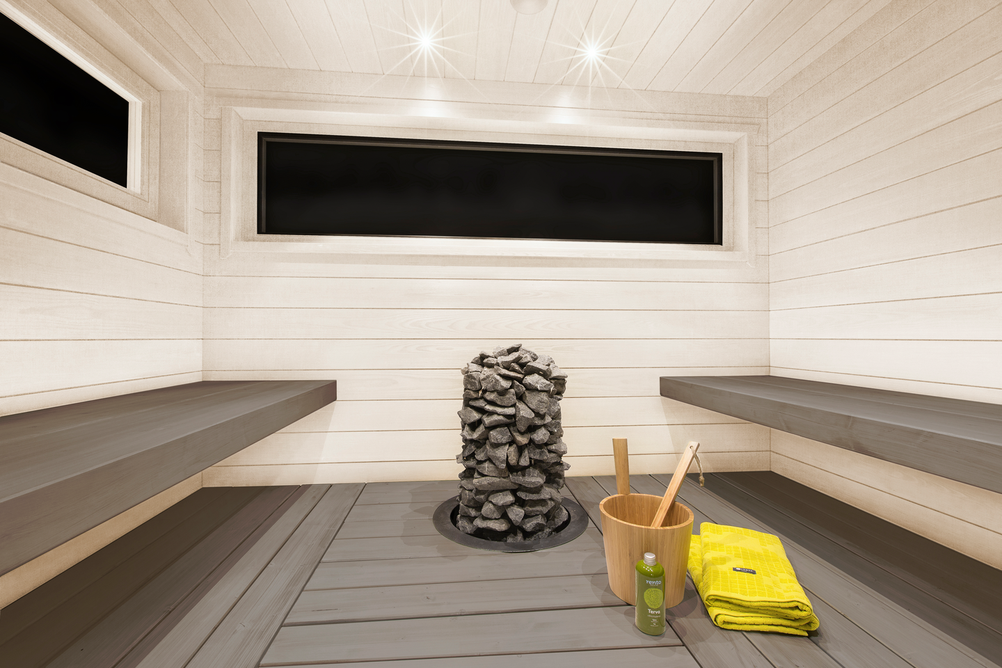 Laudelauta 28x140x2400 TK saunasuojattu kelo