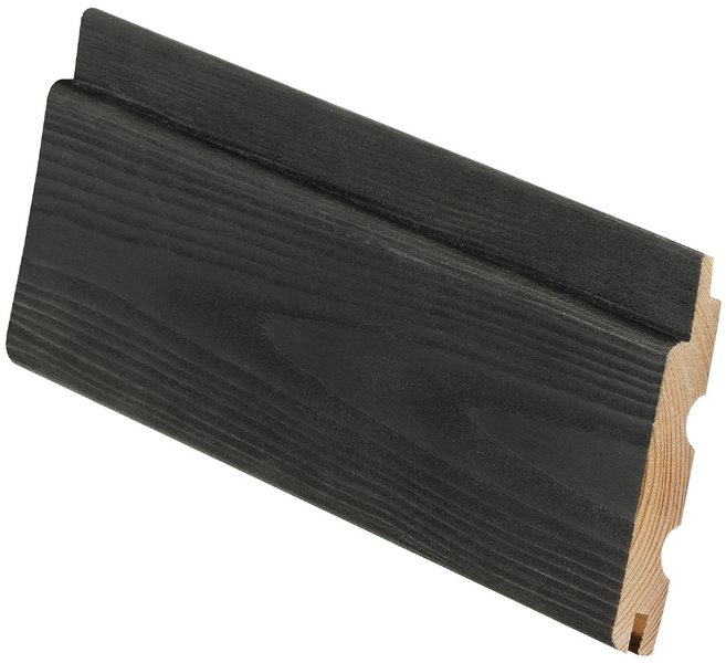 Saunapaneeli 14x95x3600 STP TK saunasuojattu hiili