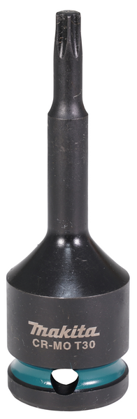 Voimahylsy Makita 1/2" T30 x 78mm Impact Black