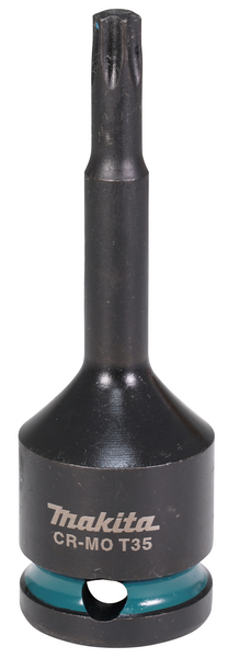 Voimahylsy Makita 1/2" T35 x 78mm Impact Black