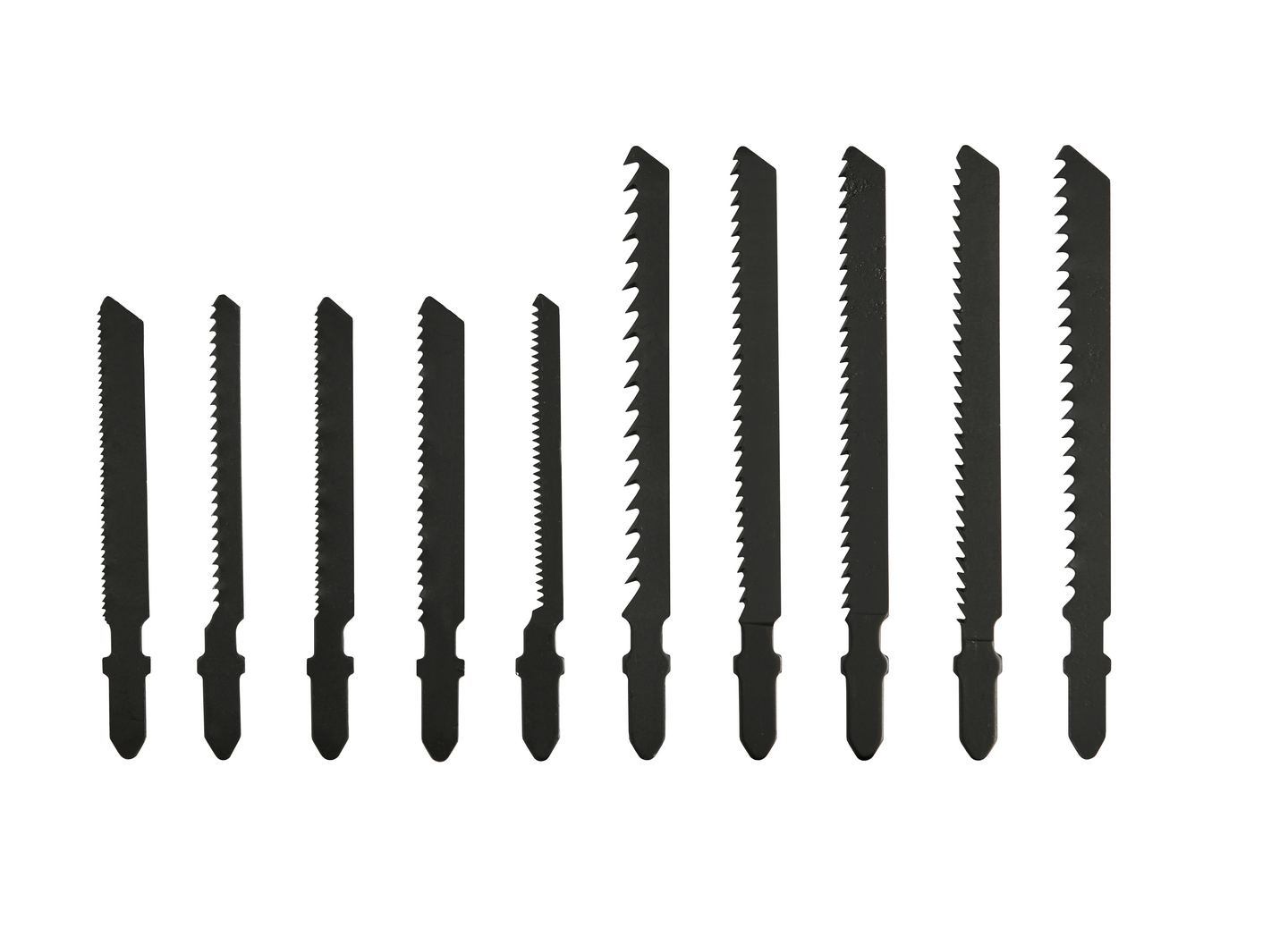 Pistosahanteräsarja FXA puu ja metalli laajat käyttötarpeet 10-osainen