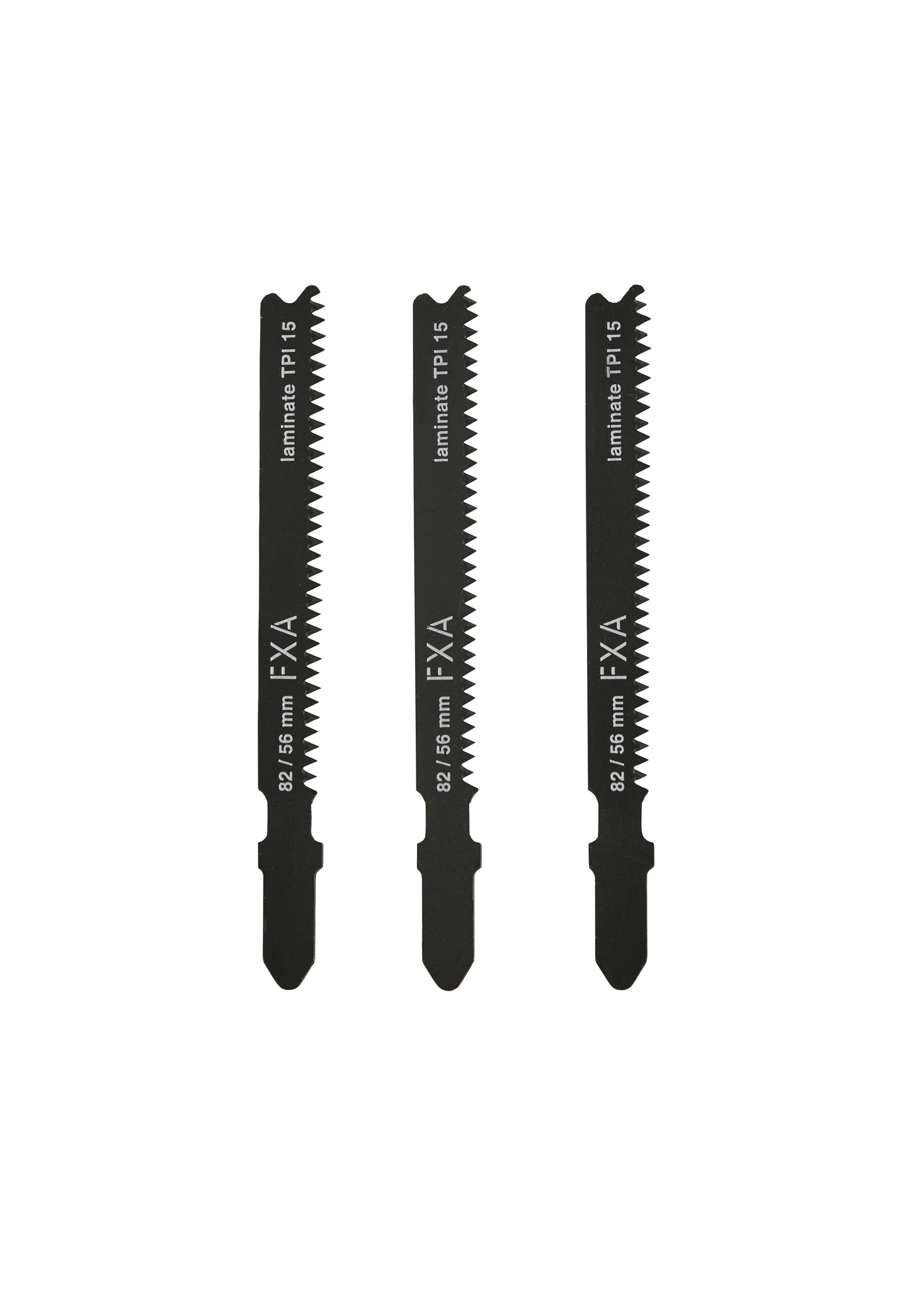 Pistosahanterä FXA laminaatti 82mm TPI 15 3kpl