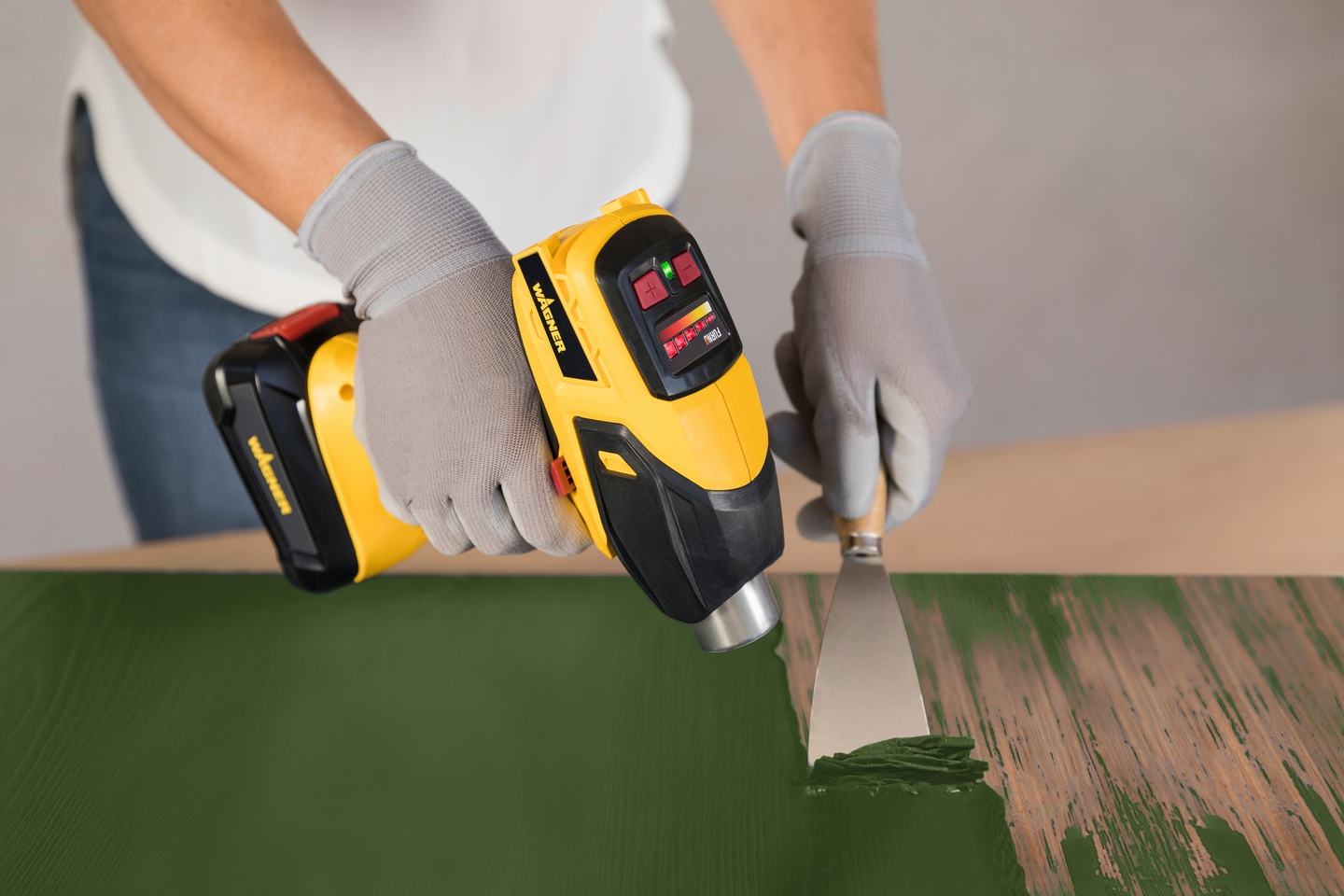 Kuumailmapuhallin Wagner Furno 550 18V