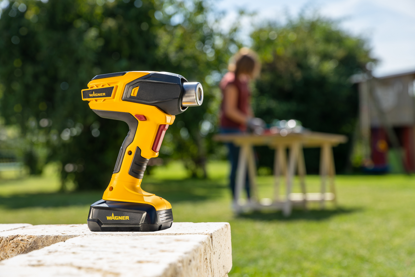 Kuumailmapuhallin Wagner Furno 550 18V