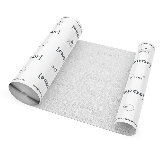 GOLVUNDERLAG TUPLEX 30M 1,1MM PROF