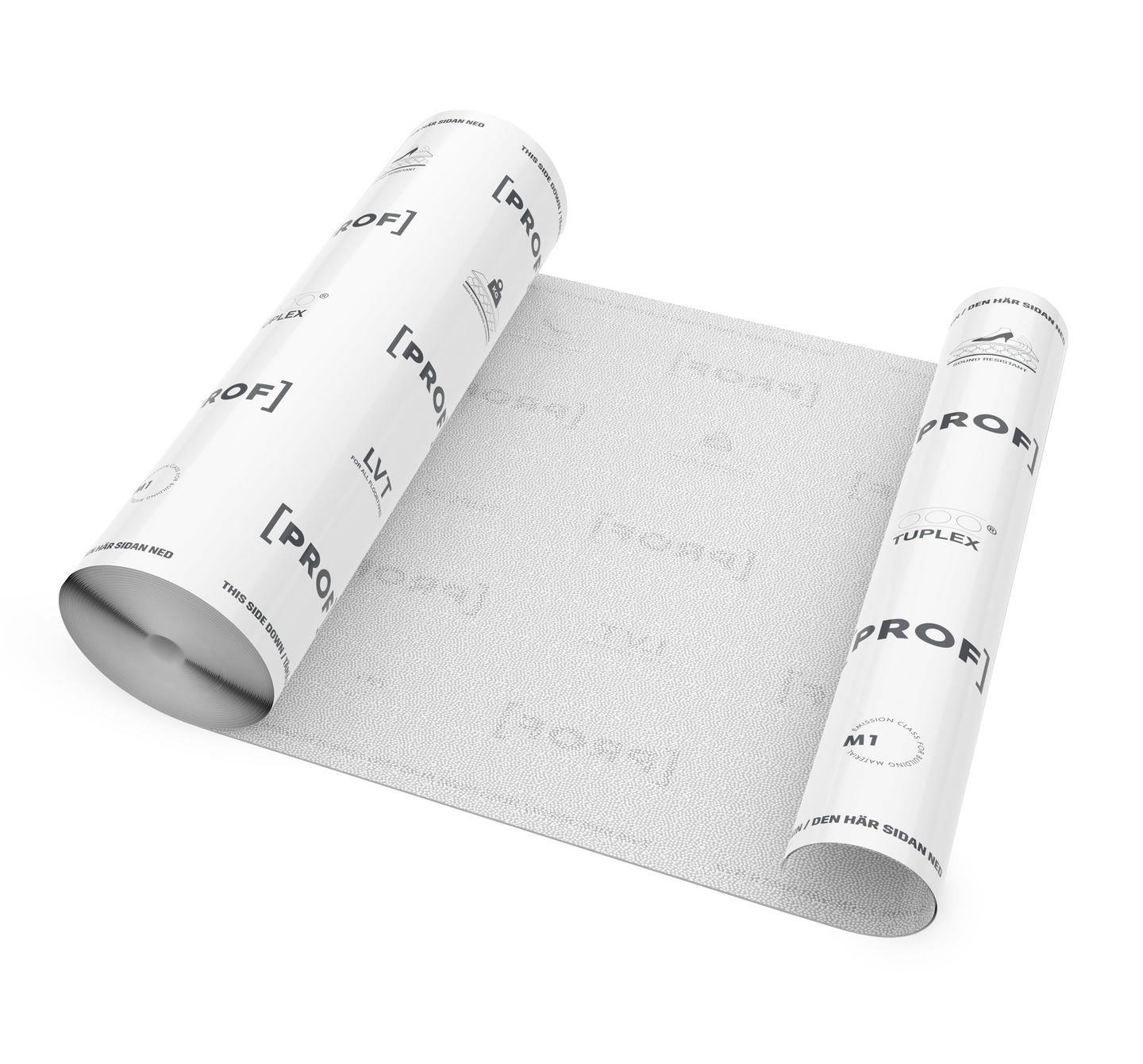 GOLVUNDERLAG TUPLEX 15M 1,1MM PROF