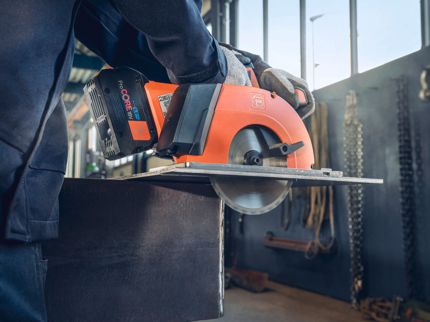 Akkupyörösaha FEIN 18V AHKS CUT 18-57 AS