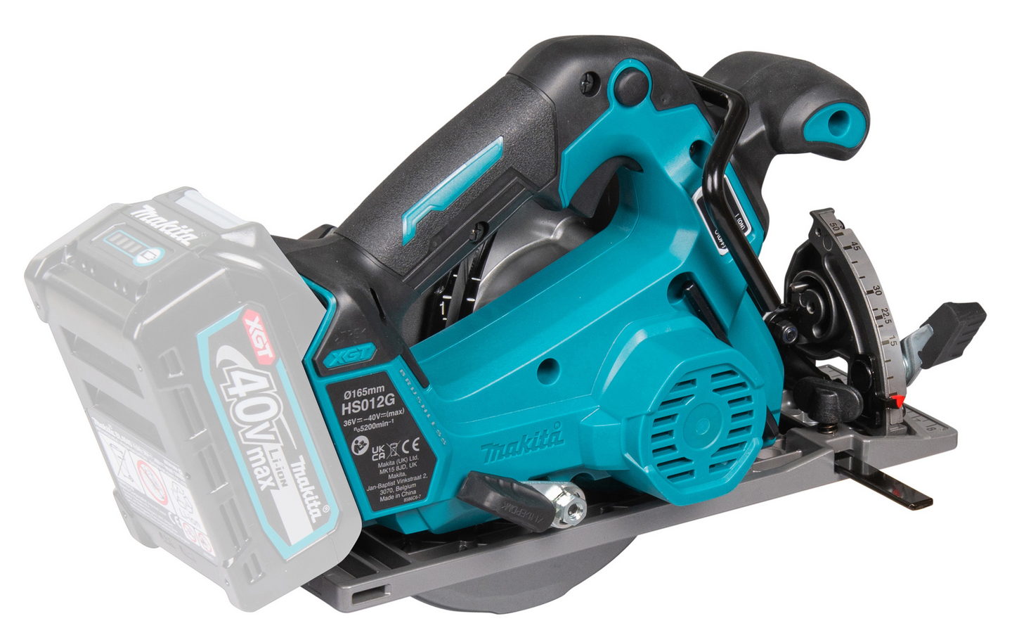 Akkupyörösaha Makita HS012GZ 40V XGT runko