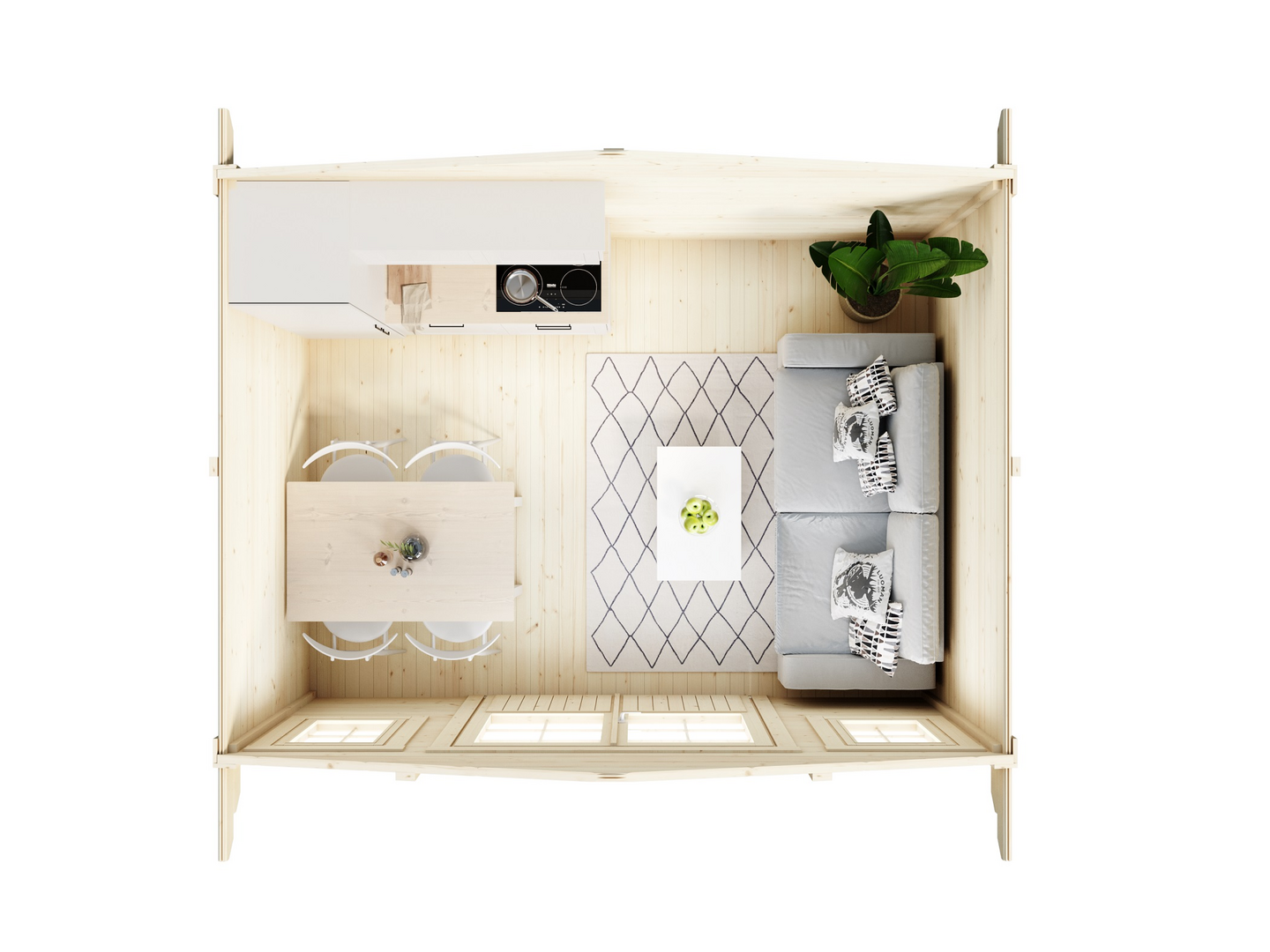 Vierasmaja Lillevilla Pihlajavesi 12m²