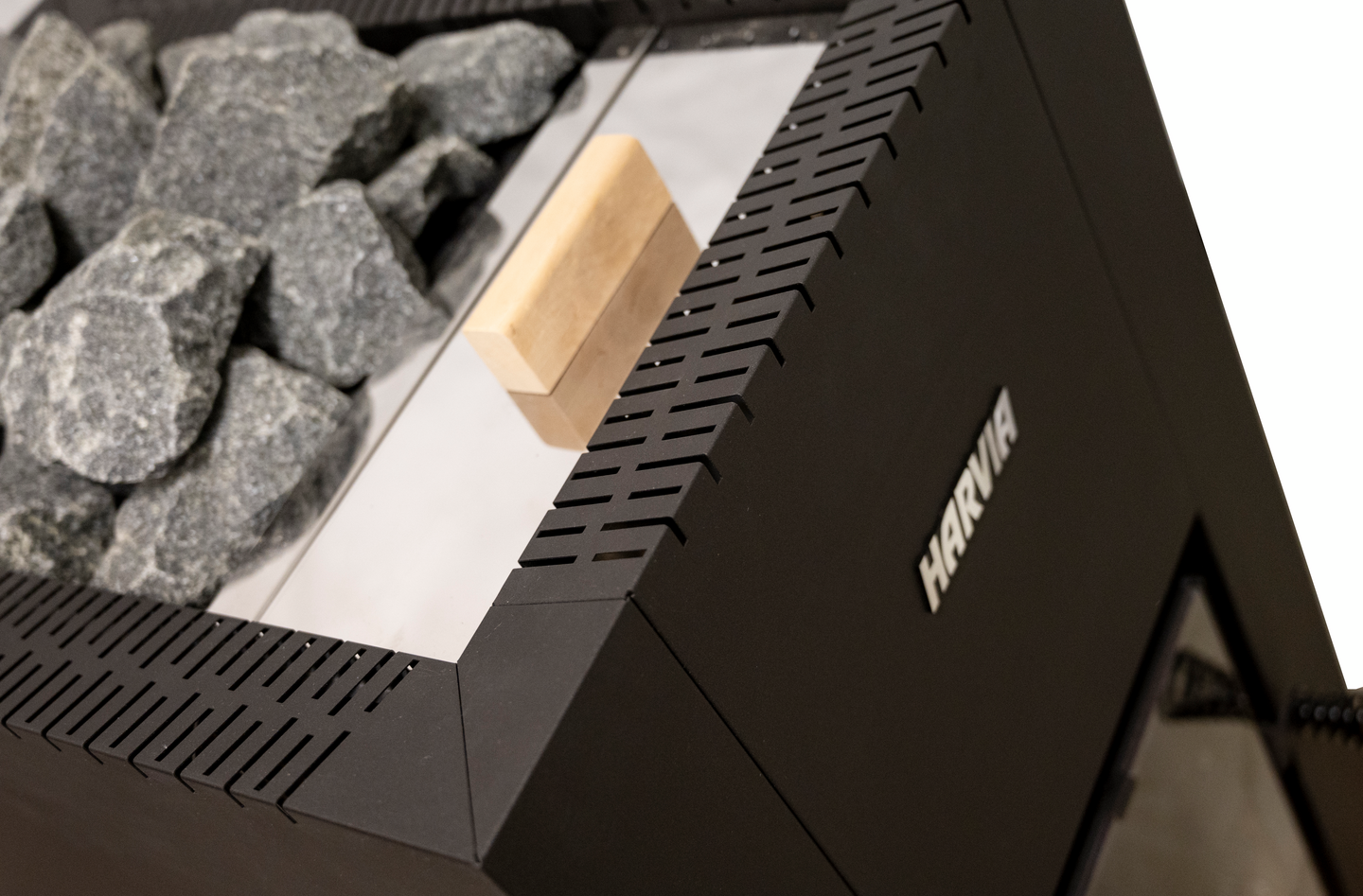 Puukiuas Harvia Linear 22 GreenFlame ES musta