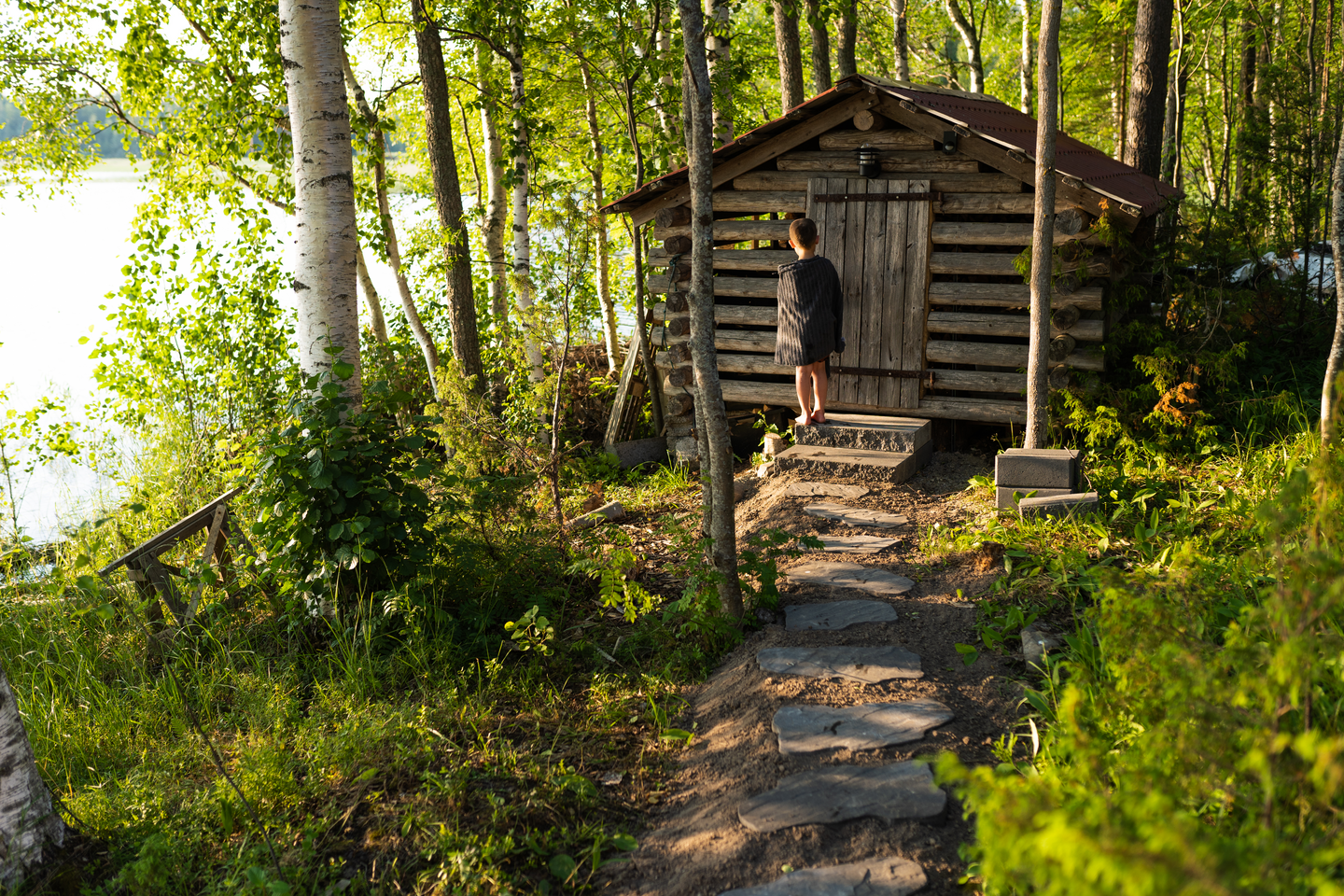 Askelkivi Lakka 50mm musta