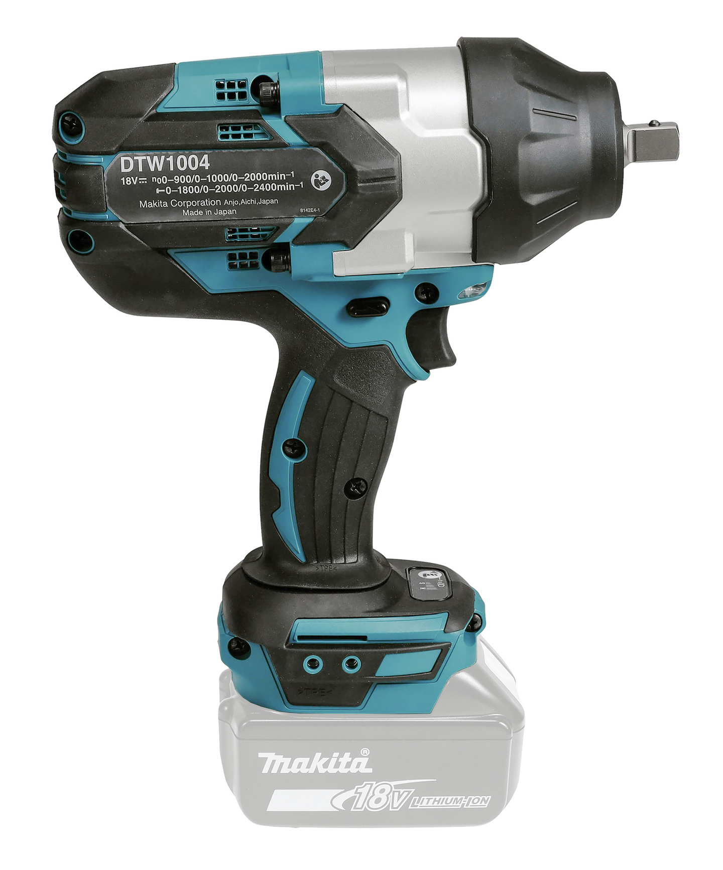 Iskevä akkumutterinväännin Makita DTW1004Z 18V LXT runko
