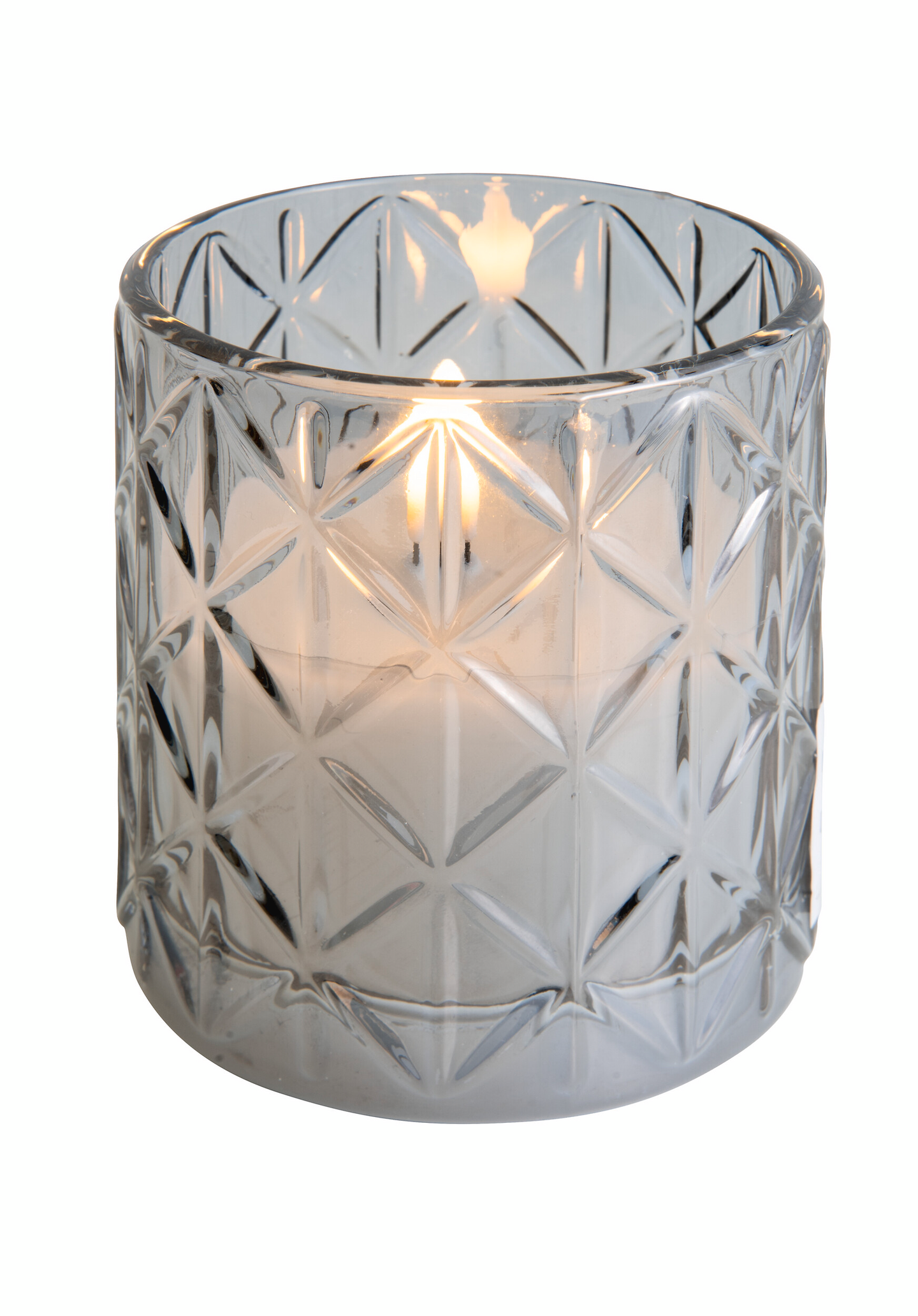 Lasilyhty Airam Domino harmaa paristokäyttöinen