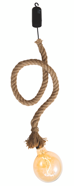 Koristelamppu Airam Fyr kulta kaukosäätimellä