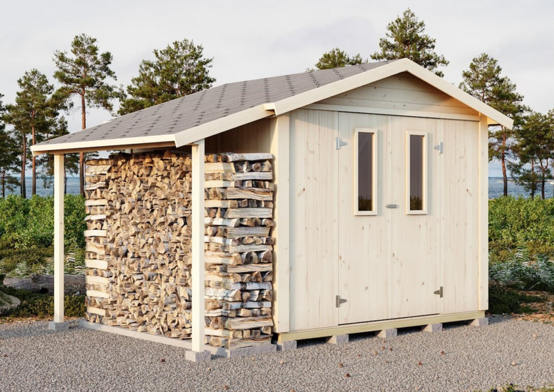 Pihavarasto 614 Lillevilla 5,6m²