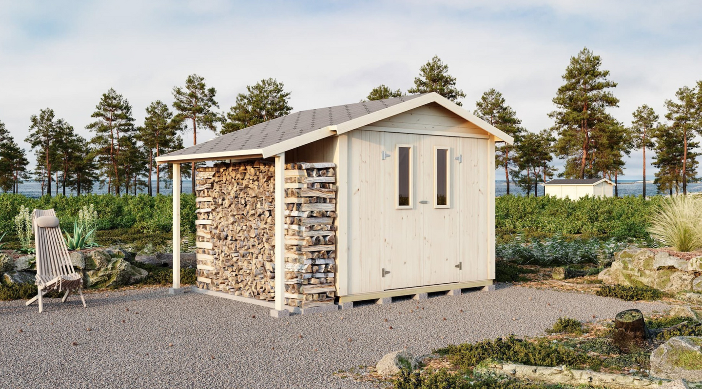 Pihavarasto 614 Lillevilla 5,6m²