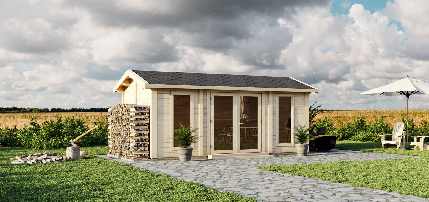 Kesäkeittiö Luoman Lillevilla Pemu 15m²