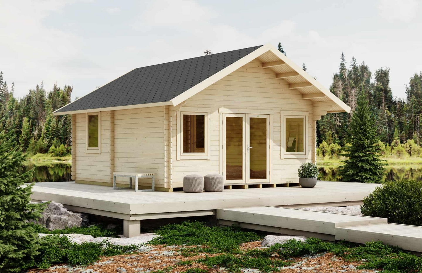 Mökki Luoman Lillevilla Koitere 28,5m²