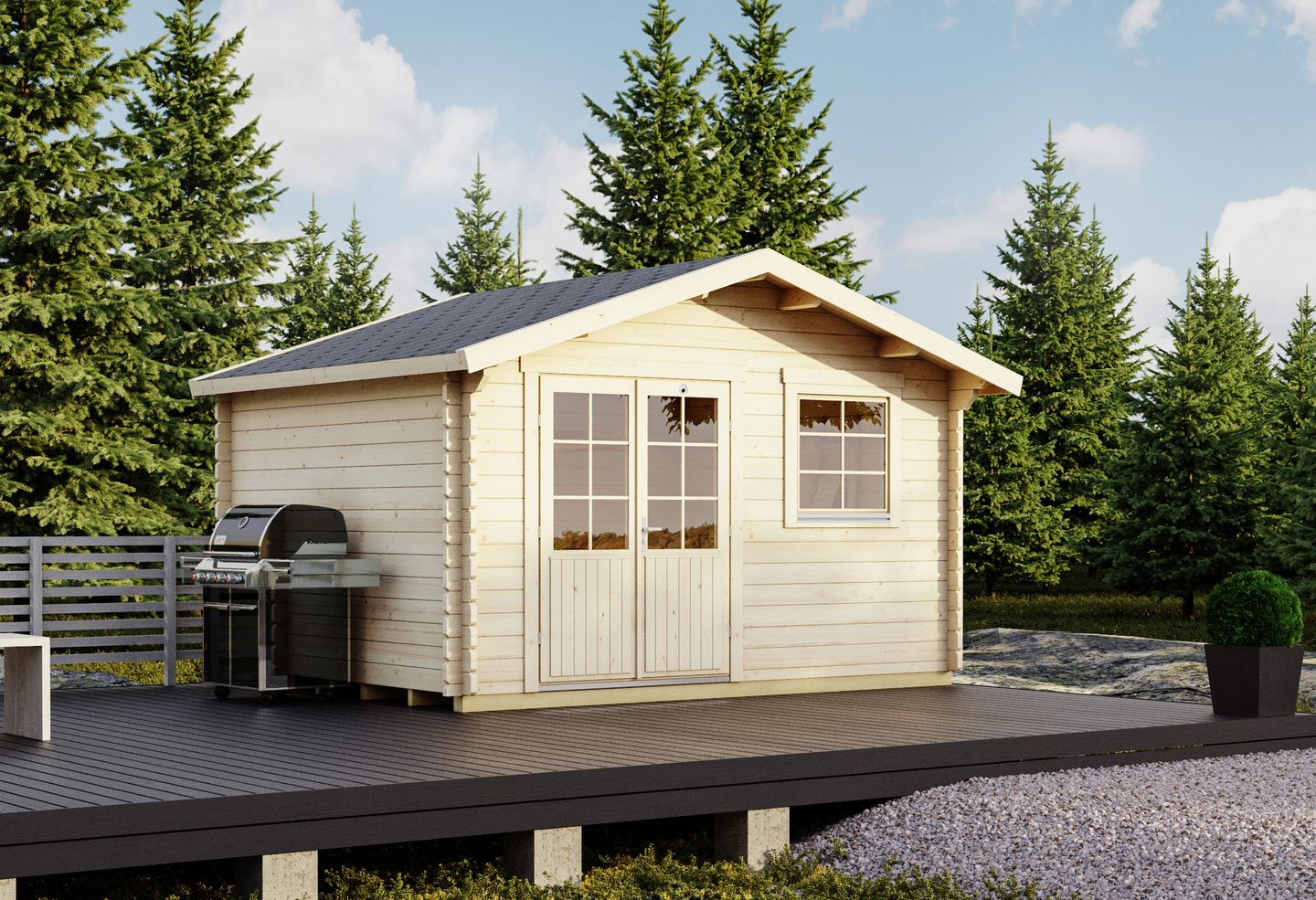 Mökki Lillevilla Liekune 11,7m²