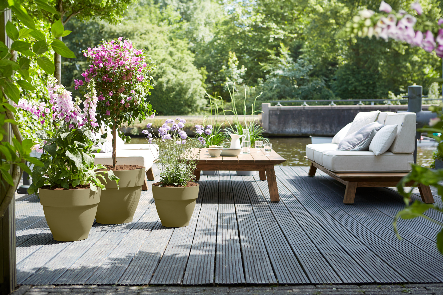 Ruukku Elho Vibia Campana 25cm sammalen vihreä