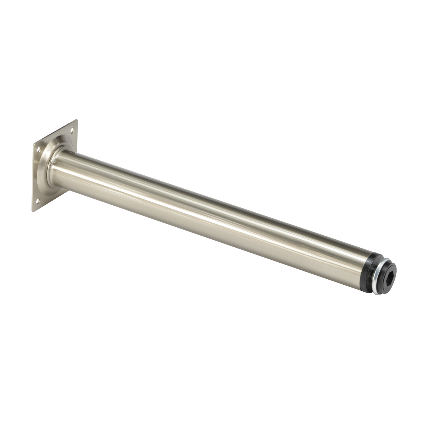 Kalustejalka PROF 30mm 300mm harjattu nikkeli