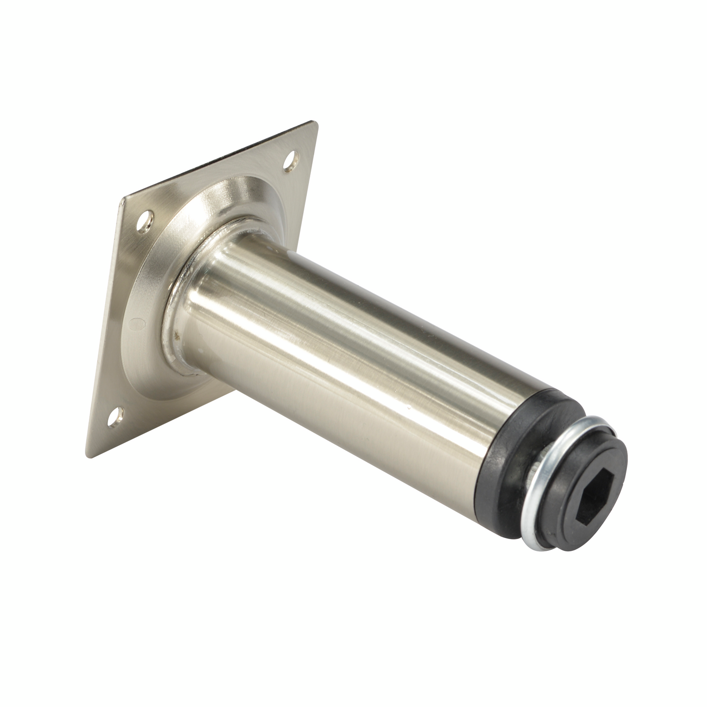 Kalustejalka PROF 30mm 100mm harjattu nikkeli