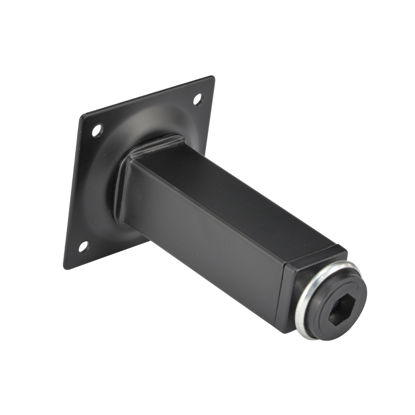 Kalustejalka PROF 25x25mm 100mm musta