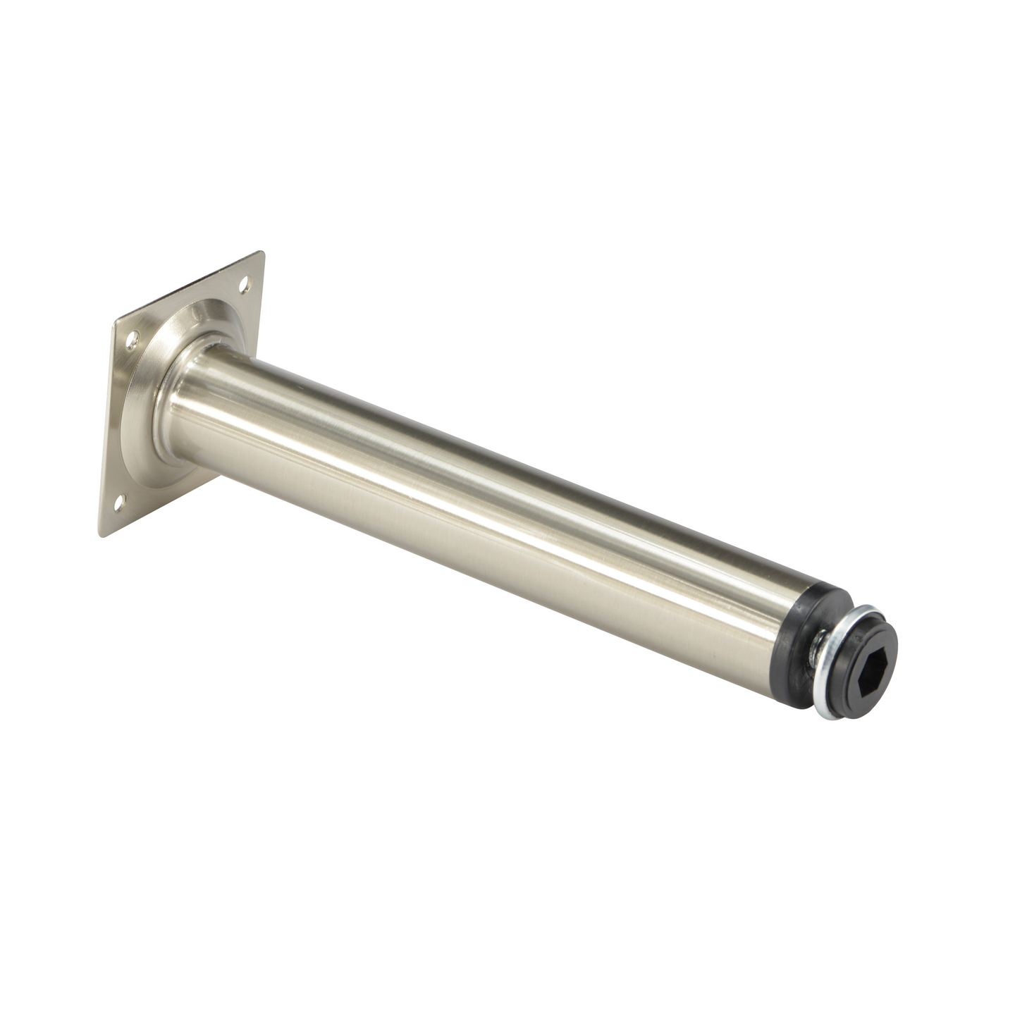 Kalustejalka PROF 30mm 200mm harjattu nikkeli