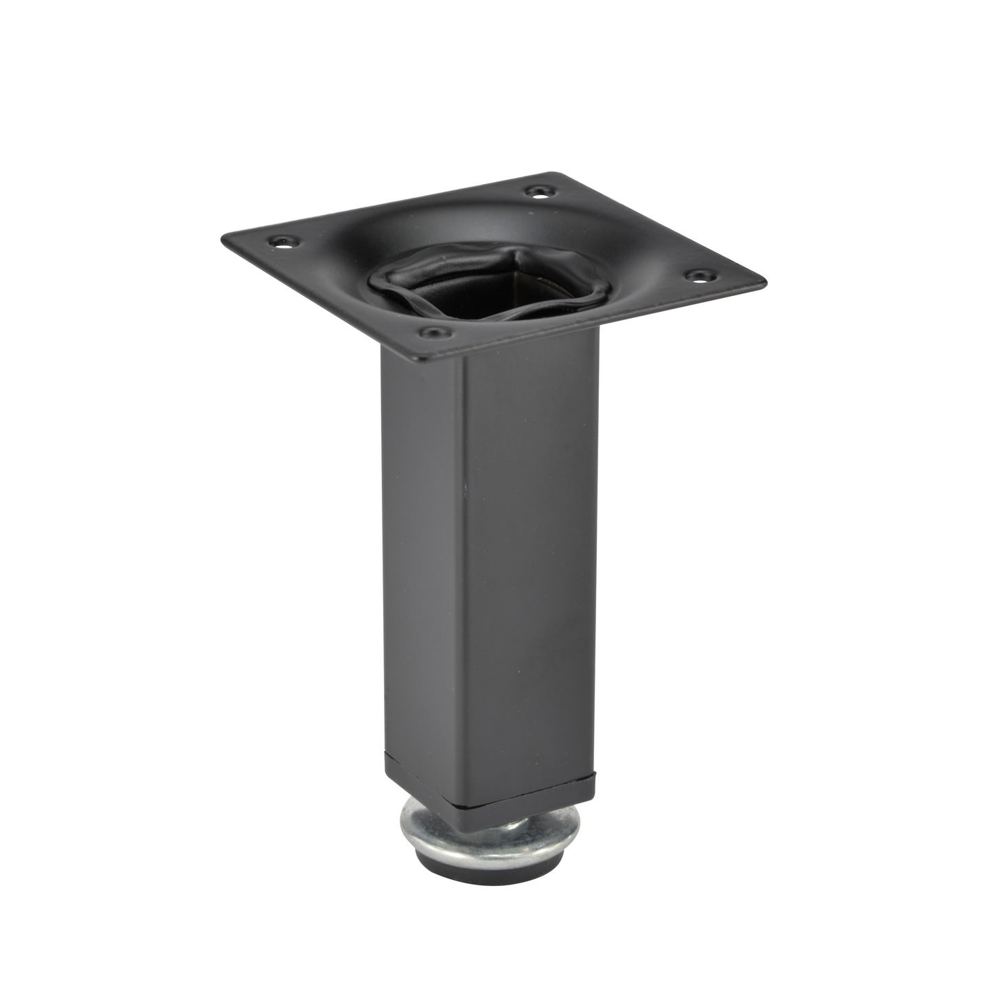 Kalustejalka PROF 25x25mm 100mm musta