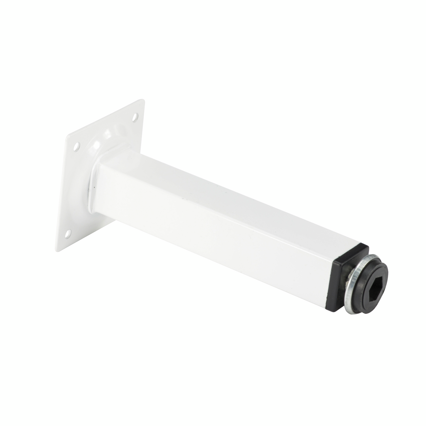 Kalustejalka PROF 25x25mm 150mm valkoinen