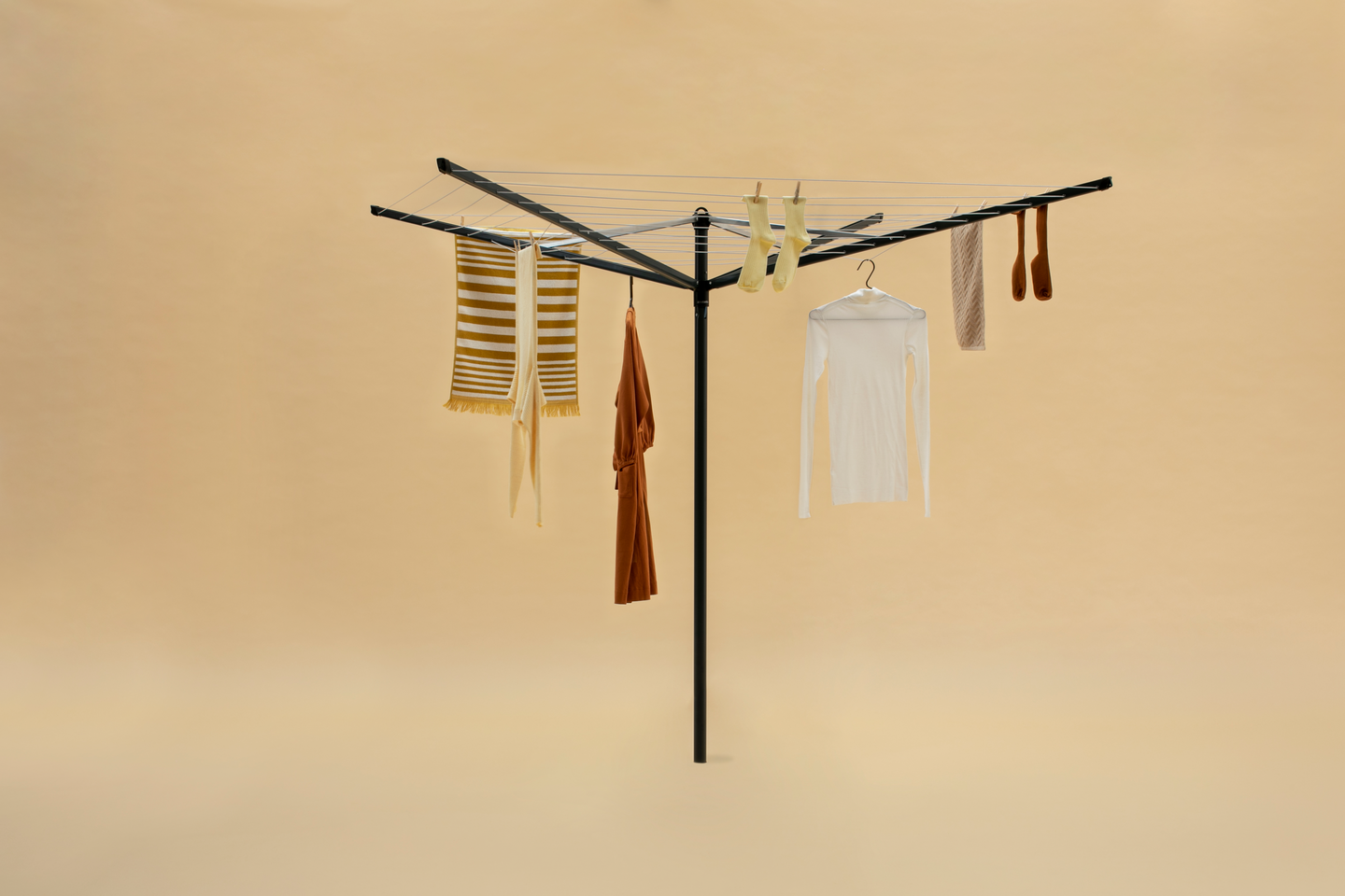 Pyykinkuivausteline Brabantia Topspinner 50m