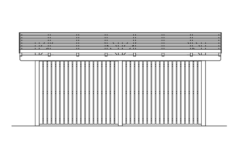 Terassikatos Goodiy Roskilde 17,5m²