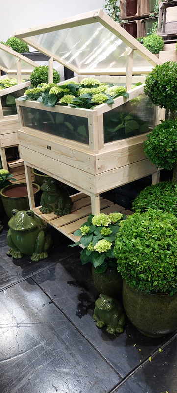 Viljelylaatikko jalallinen Estwood 79x48x97/108cm