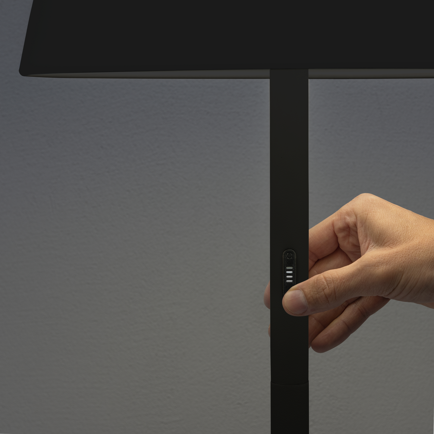 Valaisin Konstsmide Pomezia ladattava IP54 musta