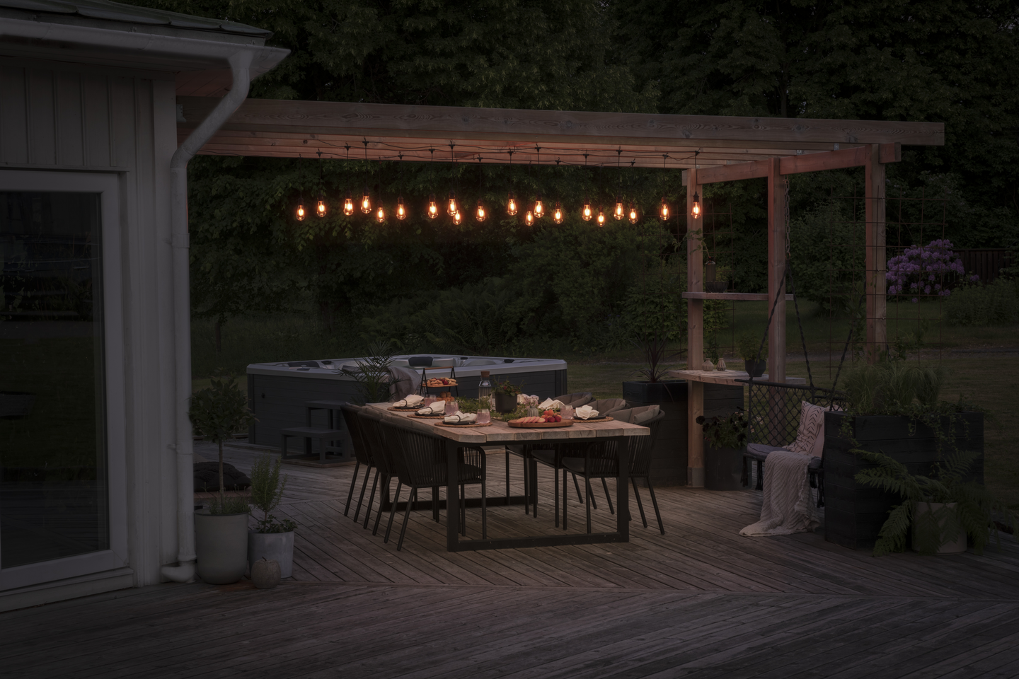 Tivolivalosarja Konstsmide himmentimellä 10led IP44