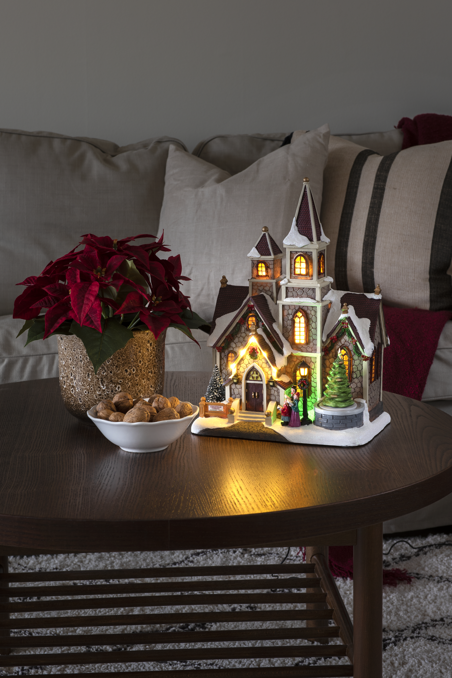 Kirkko Konstsmide musiikki 11 led  3XAA&USB