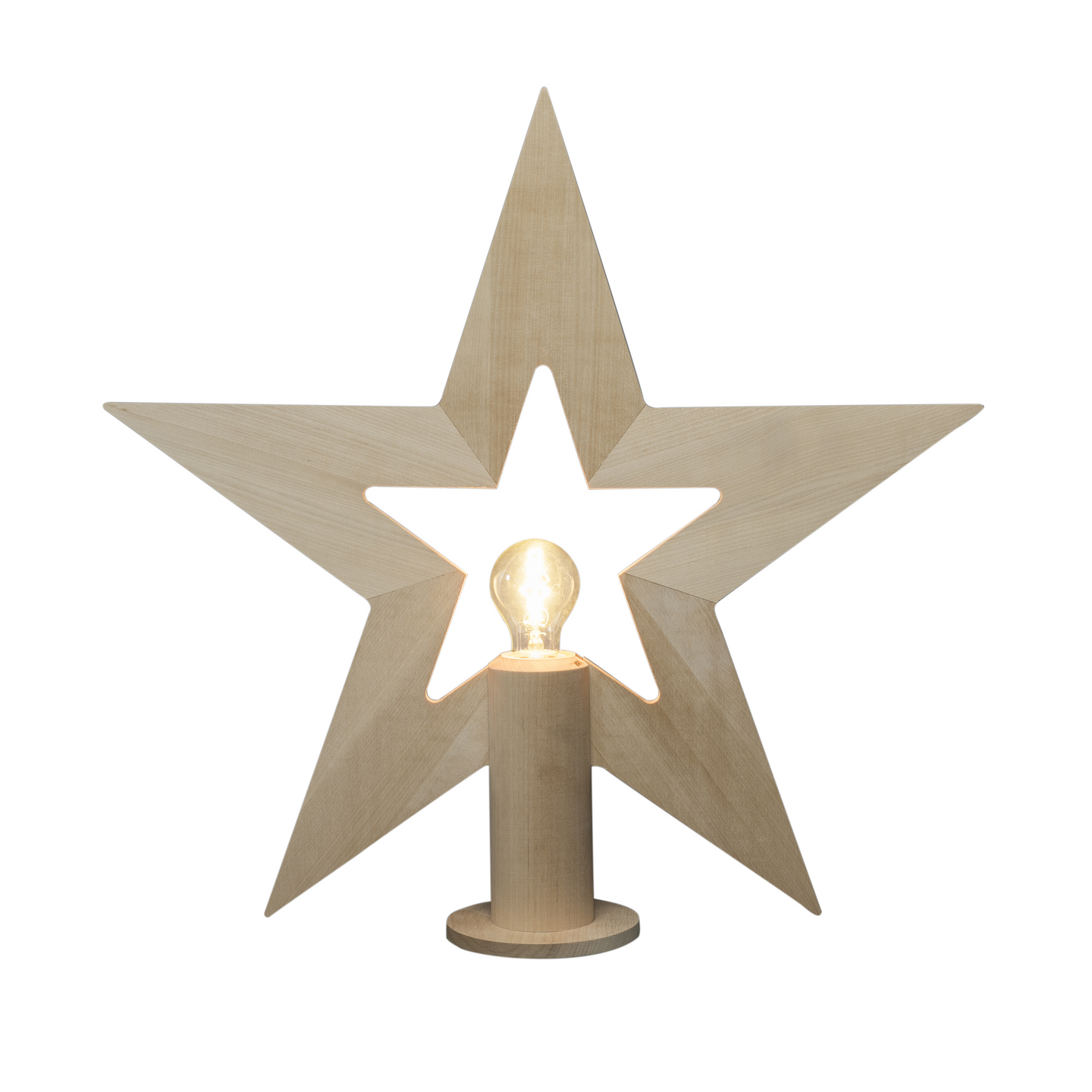 Pöytätähti Konstsmide 56X58cm puuta
