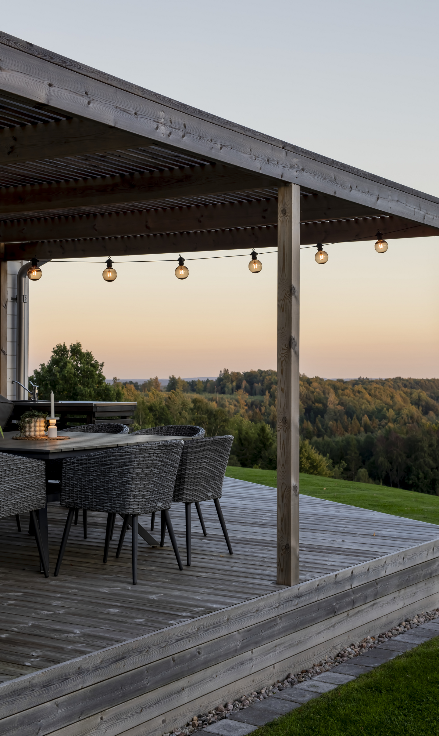 Tivolivalosarja Konstsmide isot pallot 10led IP44