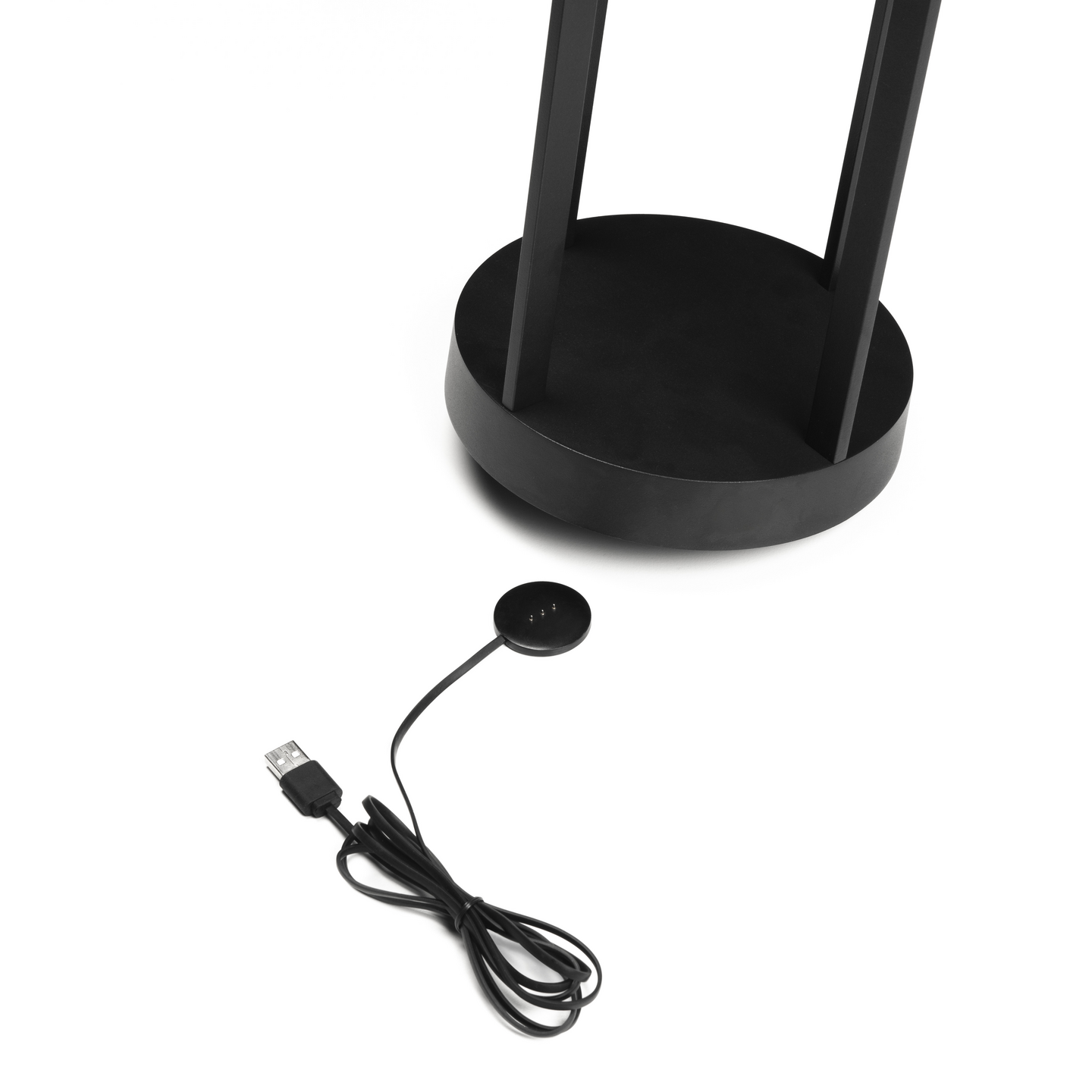 Valaisin Konstsmide Chieti 29,5cm ladattava IP54 musta