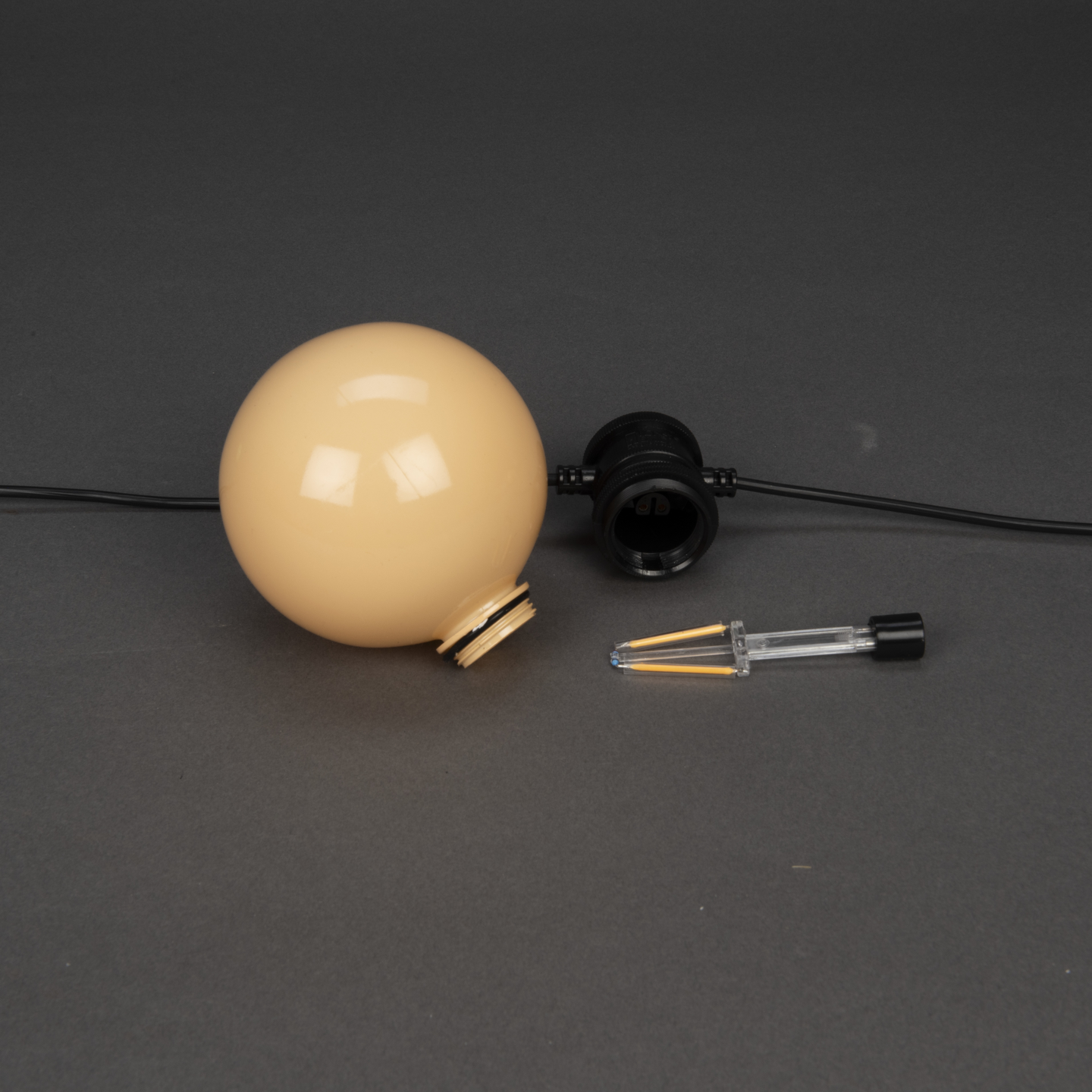 SLINGA KONSTSMIDE E27 10 LED UTBYTBAR