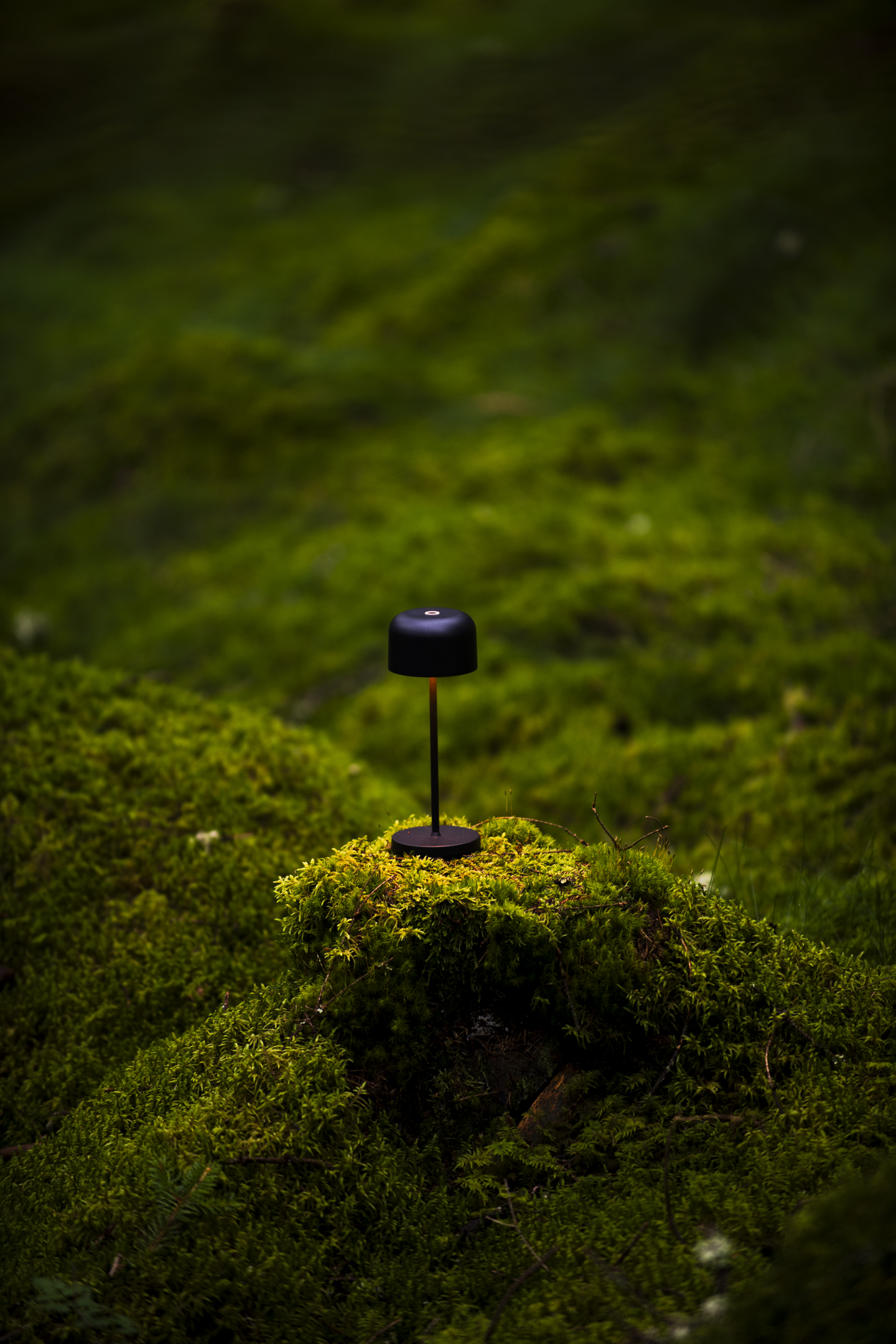 Valaisin Konstsmide Lille Mini 20cm ladattava IP54 musta