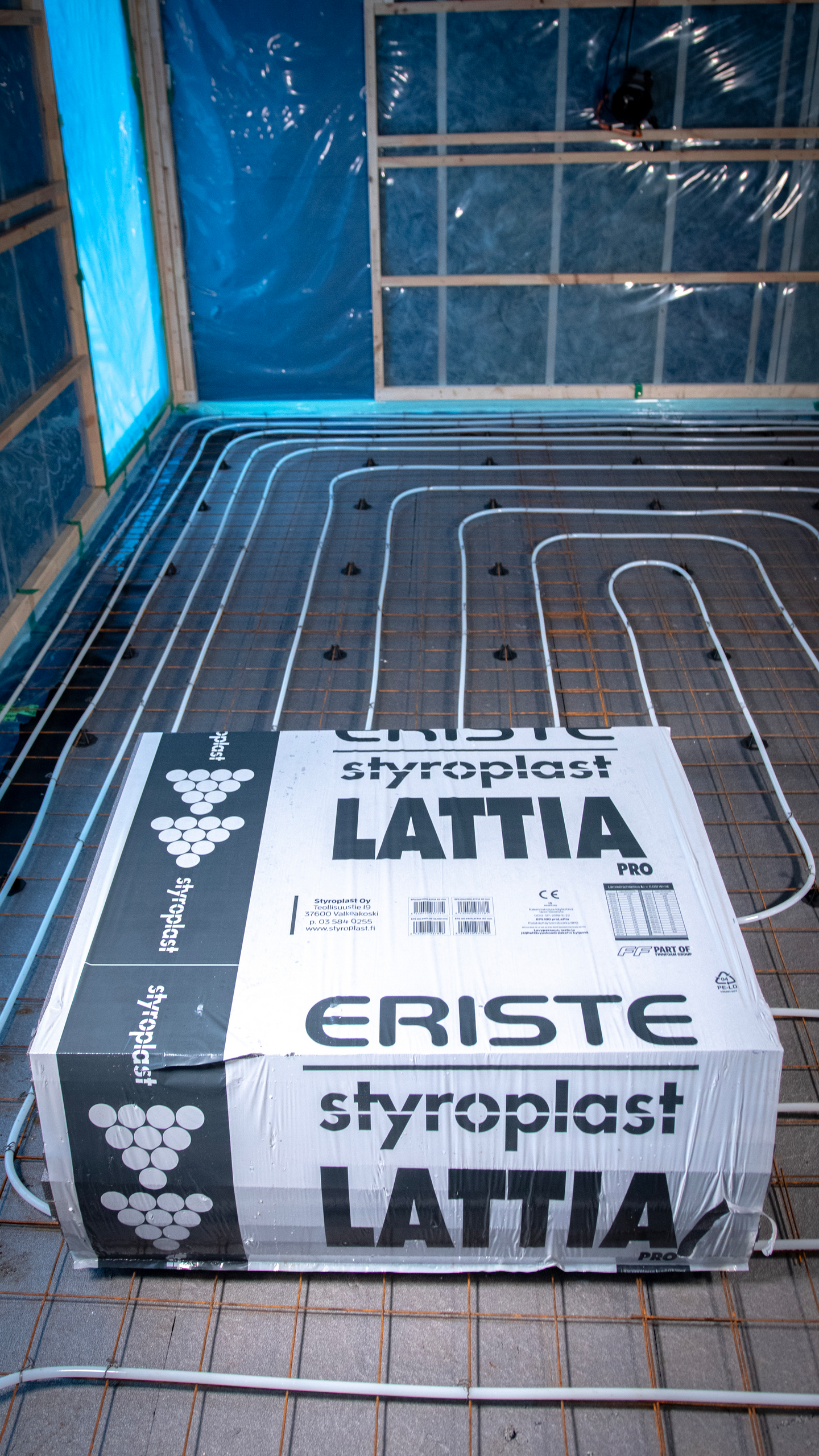Eristyslevy Styroplast EPS 100 ProLattia 100x1000x1200 6m²