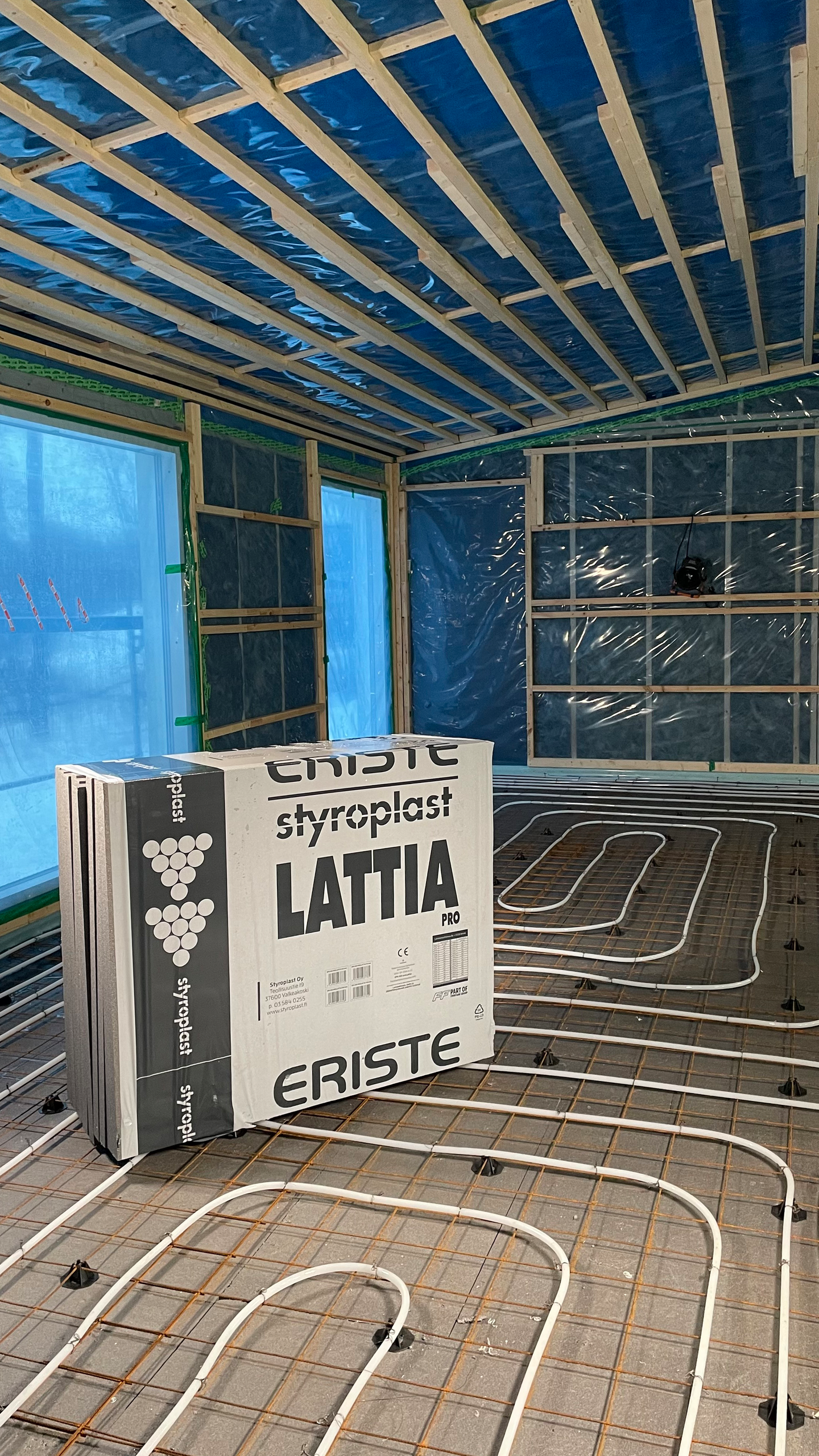 Eristyslevy Styroplast EPS 100 ProLattia 100x1000x1200 6m²