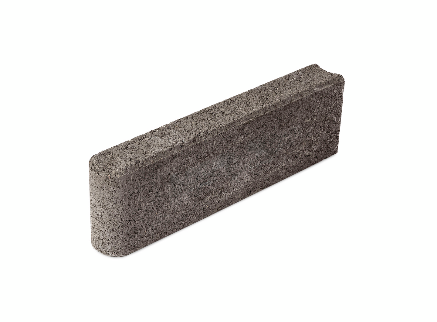 Nurmikonreunakivi HB 400x60x120mm musta 108kpl/lava 675kg/lava